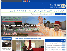 Tablet Screenshot of guercif24.com